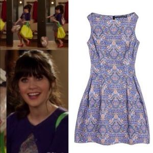 Zara Paisley Tulip A-line Dress